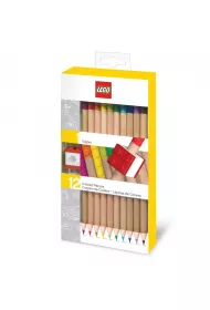 Kredki LEGO z klockiem mocujcym 12 szt.
