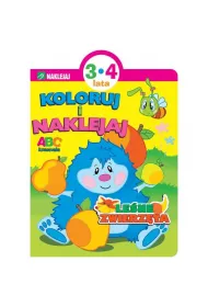 Lene zwierzta. Koloruj i naklejaj