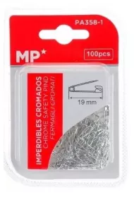 Mp Main Paper Agrafki srebrne 19mmx100szt
