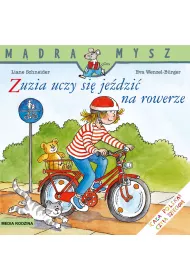 M�dra mysz - Zuzia. Zuzia uczy si� je�dzi� na rowerze