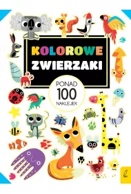 Ponad 100 naklejek. Kolorowe zwierzaki