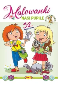 Nasi pupile. Malowanki - seria z misiem