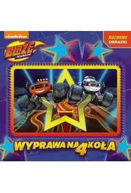 Blaze i megamaszyny ksi��ka z kart� 3D. WYPRAWA NA 4 KO�A