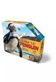 Puzzle konturowe 100 el. I am Lil - Pingwin Madd Capp