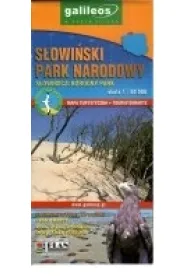 S�owi�ski Park Narodowy - ruchome wydmy. Mapa turystyczna