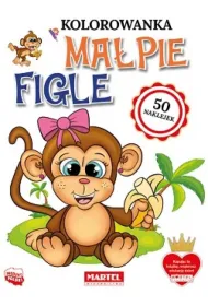 Kolorowanka Ma�pie figle