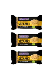 NaturaVena Sezamki klasyczne Zestaw 3 x 27 g Bio