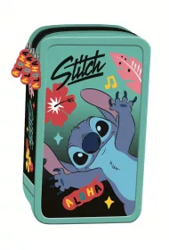 St. Majewski Pirnik szkolny potrjny z wyposaeniem Stitch Mint Aloha