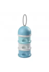 Beaba Pojemniki na mleko w proszku Airy Green + Windy Blue + Light Mist 3 x 90 ml