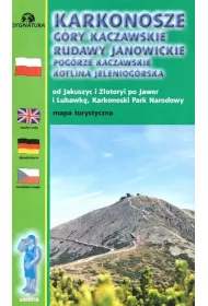 Mapa tur. Karkonosze G�ry Kaczawskie 1:50 00