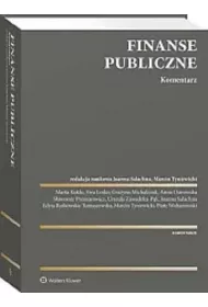 Finanse publiczne. Komentarz