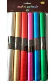 Galeria Hobby Folia aluminiowa t�oczona w gwiazdki 25x35cm