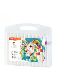 Deli Markery akrylowe mix kolor�w 24 szt.