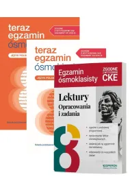 Pakiet: Teraz egzamin �smoklasisty. Repetytorium i Arkusze, Egzamin �smoklasisty. Lektury. Opracowania i zadania
