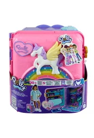 Polly Pocket Wakacyjny kurort Zestaw Walizka HKV43 Mattel