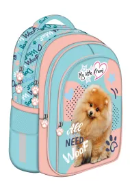 St. Majewski Plecak szkolny BPL-58 My Little Friend Fluffy Dog