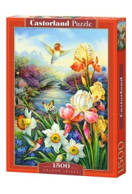 Puzzle 1500 el. Golden Irises Castorland