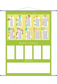 ArtGlob Plan lekcji Tabliczka mnoenia, plansza edukacyjna