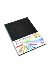 Penword Papier techniczny brystol A4 czarny 50 arkuszy