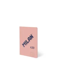 Milan Zeszyt klejony A5/48K kratka r�owy