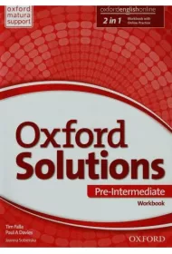 Oxford Solutions Pre-intermediate. Zeszyt �wicze� + Online Practice Pack 2019