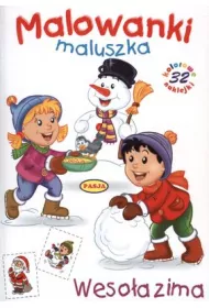Weso�a zima malowanki maluszka