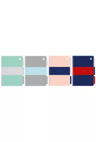 Interdruk Ko�ozeszyt B5 B&B Pastel kratka 120 kartek