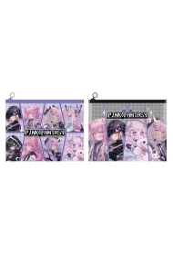 Teczka z suwakiem A4 Manga Pink Fantasy mix M&G