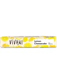 Vivani Baton mleczna czekolada z nadzieniem sernik cytrynowy 40 g Bio
