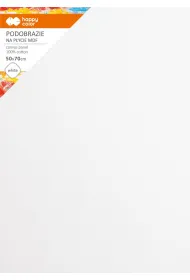 Happy Color Podobrazie bawe�niane impregnowane bia�e 50x70cm, 4mm