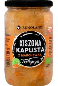 Runoland Kapusta kiszona z marchewk� 680 g Bio