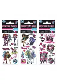Naklejki 66x126 Monster High silver. STARPAK