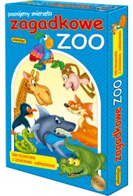 Zagadkowe ZOO. Poznajemy zwierz�ta. Gra edukacyjna z zagadkami-wierszykami Adamigo