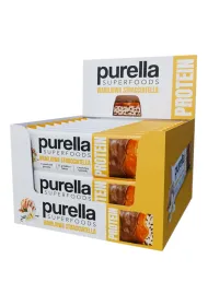Purella Protein bar baton proteinowy waniliowa straciatella Zgrzewka 15 x 45 g