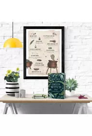 Pakiet: Green witch, Magiczny plakat czarownicy