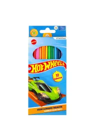 Kredki o��wkowe 12 kolor�w Hot Wheels STARPAK  553671