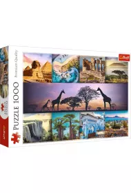 Puzzle 1000 Kola - Afryka TREFL