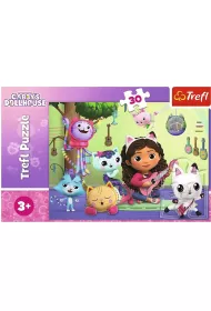 Puzzle 30 el. Gabi i jej uroczy domek Trefl