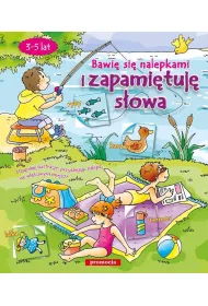 Naklejanki. Bawi� si� nalepkami i zapami�tuj� s�owa