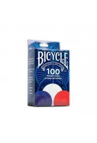 Bicycle, etony do pokera 100 sztuk, plastikowe, 2 gramy