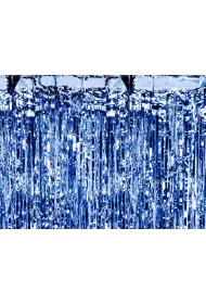 PartyDeco Kurtyna Party niebieski 90x250cm