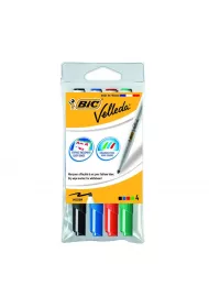 Bic Marker sucho�cieralny Velleda 4 szt.