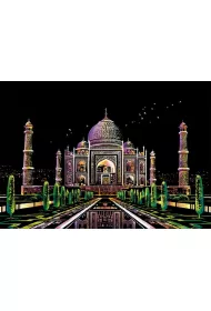 Twoje Hobby Taj Mahal. Magiczna zdrapka - wydrapywanka 40.0 x 28.5 cm