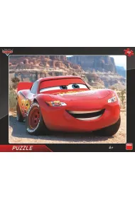 Puzzle ramkowe 40 el. Auta Cars - Zygzak Dino Toys