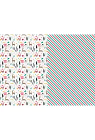 PartyDeco Papier do pakowania Merryxmas 70x200cm 2 szt.