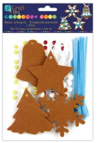 dpCraft Zestaw kreatywny - �wi�teczne pierniczki z filcu (KSFI-020) % BPZ