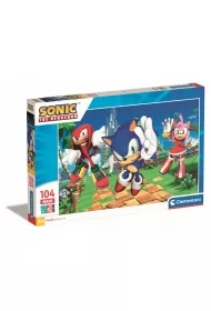 Puzzle 104 Maxi Super Kolor Sonic Clementoni