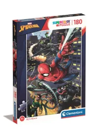 Puzzle 180 el. SuperColor. Marvel Spider-Man Clementoni