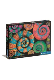 Puzzle 500 el. Color Boom Curly Tails Clementoni
