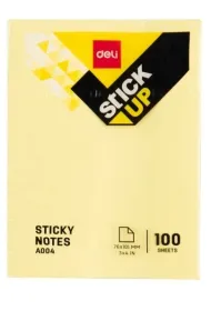 Deli Notes samoprzylepny 76x101 mm 100 kartek ��te